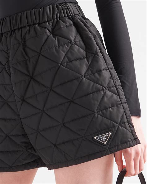 prada nylon shorts women|Prada nylon shorts dupe.